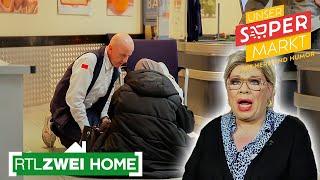 Mädchen kippt um: Tanjas Notfall an der Kasse  | RTLZWEI Home #unsersupermarkt #E04