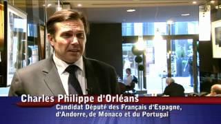 Charles Philippe d'Orléans député des français d'Espagne, d'