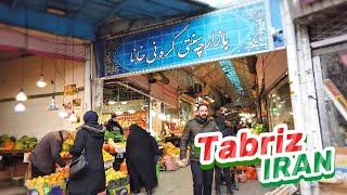 A Walk Through Tabriz: From Bazaar Karanikhaneh to Saat/Clock Square | Daily Life in Iran