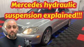 The most thorough explanation of Mercedes-Benz ABC Suspension known as Active Body Control