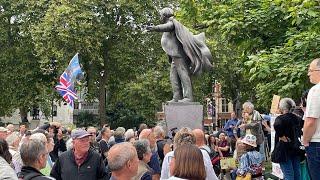  #LIVE #IRL Protest Against Starmer Parliament Sq #LONDON 