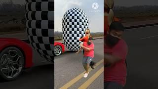 The car crossing 3D special effects | 3D animation #shorts #vfx #3d #viral