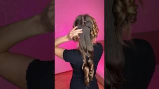 FUZZY HEATLESS CURLS  #hairhack #hairstyle #beautifulcurls #beautytutorial #hairtutorial #hair