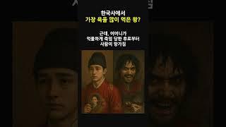 욕을 가장 많이 먹은 왕 #history #역사 #비극 #쓸쓸한