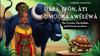 Itan Ijapa, Efon, ati Omooba Awelewa: The Tortoise, the Buffalo and Princess Awelewa