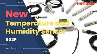 New Industrial Temperature and Humidity Sensor - 802P