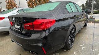 2019 BMW M5 Competition Walkaround and Horn