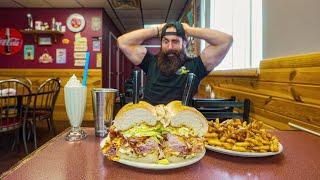 YOU ONLY GET 30 MINUTES TO FINISH THIS GIANT DELI SANDWICH CHALLENGE IN MICHIGAN! | BeardMeatsFood