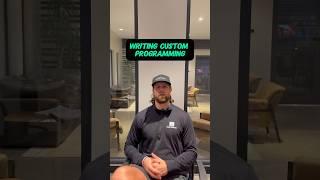 Writing Custom Programs - The 4 must haves!