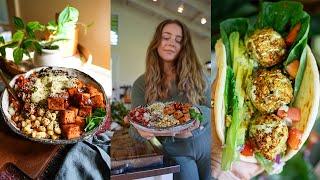 What I Eat in a Day  NO TOFU or GLUTEN! High Protein MEAL IDEAS