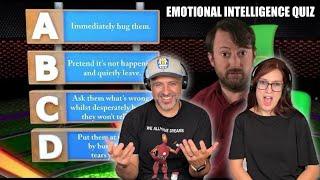 David Mitchell Soapbox - Emotional Intelligence Quiz REACTION