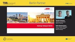 Presentation of Berlin Partner for TBB.Connect