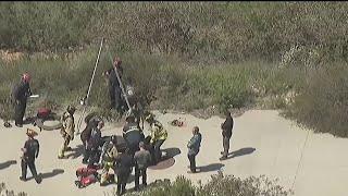 Woman missing for several days rescued from storm drain in Poway | NBC 7 San Diego