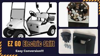 EZ GO TXT Electric Shift Conversion!!!!