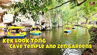 Kek Look Tong Cave Temple and Zen Gardens Walking Tour | Perak, Malaysia | 4K