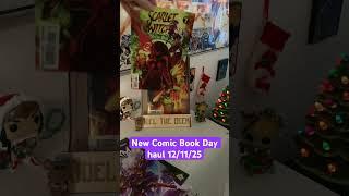 New Comic Book Day haul 12/11/24 #joelthegeek #newcomicbookdayhaul