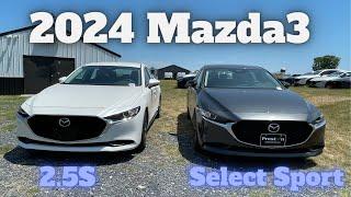 2024 Mazda3 2.5S vs Select Sport: Battle of the Entry Trims!!!