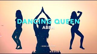 ABBA  -  Dancing Queen   (Lyrics)