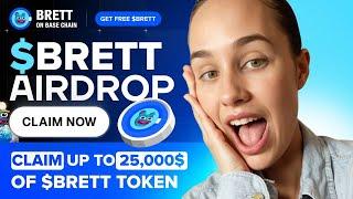 Brett Coin | Crypto Airdrop - Claim $25,000 Brett on Base