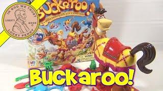 Buckaroo - The Saddle Stacking Game With a Moody Mule Milton Bradley - 2004