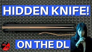 A KNIFE HIDDEN IN PLAIN SIGHT!  People Won't Know What It Is!