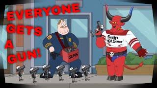 Everyone Gets a Gun by Chief Crawford - Paradise PD (Season 3 Episode 4, 2021)