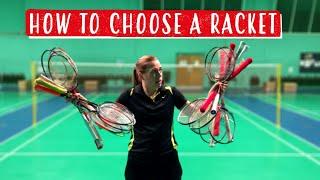 How To Choose The BEST BADMINTON RACKET For You