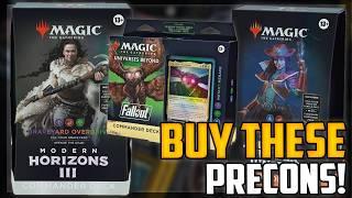 Top 10 Best Precon Decks for Commander! (Second Half of 2024 UPDATE!) - Magic: The Gathering