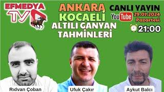 Kocaeli ve Ankara At Yarışı Tahminleri & Altılı Ganyan Tahminleri "30.07.2024 Salı"