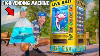 Buying Every Fish From the Live Fish Vending Machine... *deadly fish*