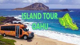 Oahu, Hawaii - Around The Island Tour 4K