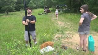 DIY Deer Fencing- We Setup a Huge, 8 Foot High Deer Fence for our Garden