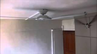 Flying Robot Turns Ceiling Fan