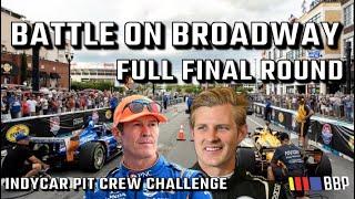 IndyCar Battle on Broadway Pit Crew Challenge FULL FINAL ROUND: Marcus Ericsson vs Scott Dixon