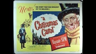 A Christmas Carol. "Scrooge" Movie 1951