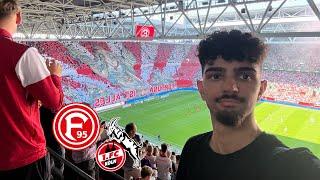 Mega Stimmung, Choreo  und Pyros  bei Rheinderby | Fortuna Düsseldorf vs 1 FC Köln | Stadionvlog