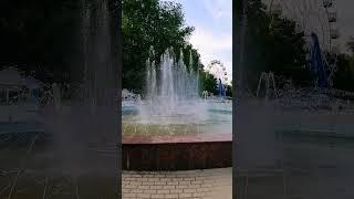Фонтан в парке ГорькогоТаганрог, июнь 2023 #лето #таганрог #парк #фонтан #россия #город