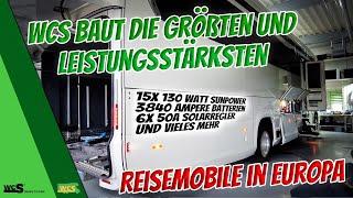 WCS baut die größten und leistungsstärksten Reisemobile in Europa | WCS Goch