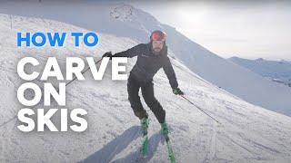 HOW TO CARVE ON SKIS LIKE A PRO | 3 carving tips and drills for intermediate - advanced level skiers