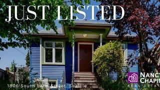 1806 South Lane Street Seattle - JUST LISTED