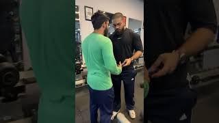 Shoulder workout live session day 5 with ch  hamza mehar certified fitness trainer from reps uae