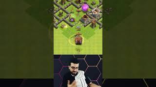 لاگ لانچر مقابل تان هال 4 #کلش #کلش_اف_کلنز #clash #clashofclans #games #shorts