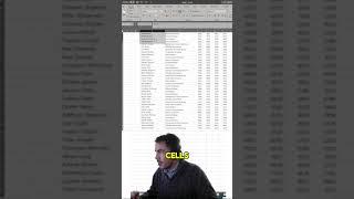 The best way to select in Excel