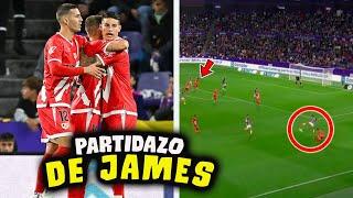 ASÍ REACCIONA PRENSA ESPAÑOLA a PARTIDO de JAMES RODRÍGUEZ RAYO VALLECANO vs VALLADOLID