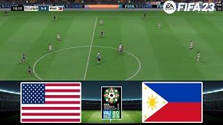 FIFA 23 - USA vs Philippines 18/12/2024 - FIFA Women's World Cup 2023 - Gameplay PS5