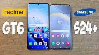 REALME GT6 VS SAMSUNG GALAXY S24+ - ЧЕЙ ФЛАГМАН КРУЧЕ? ПОЛНОЕ СРАВНЕНИЕ!