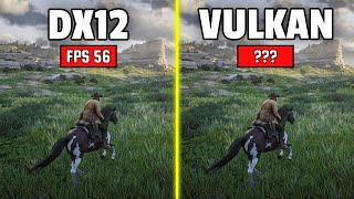 Red Dead Redemption 2 | DirectX 12 vs Vulkan FPS Comparison | RTX 2060