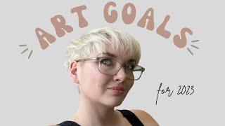 What are my 2023 Painting Goals? | Career Planning for Professional Artists