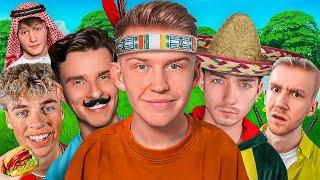 DAS ERSTE FORTNITE REGIONEN YOUTUBER BATTLE! 