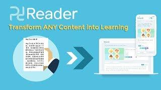 Ponddy Reader Transforms ANY Content into Learning